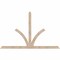 Ekena Millwork Richland Smooth Timber Gable Bracket, Douglas Fir, 84"W x 53"H x 3 1/2"D x 3 1/2"F, 15/12 Pitch GBW084X53X0404RIC00SDF - alternate 1